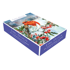 Ling Design Big Value Box - Snowy Christmas (Pack of 24)