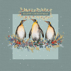 Ling Design Cards - Penguin Trio (Pack of 10)
