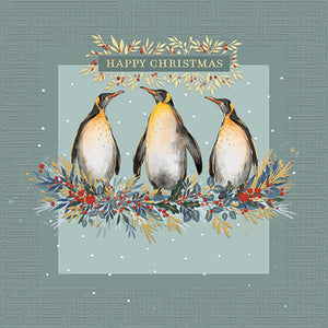 Ling Design Cards - Penguin Trio (Pack of 10)