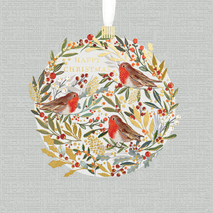 Ling Design Cards - Triple Robins (Pack of 10)