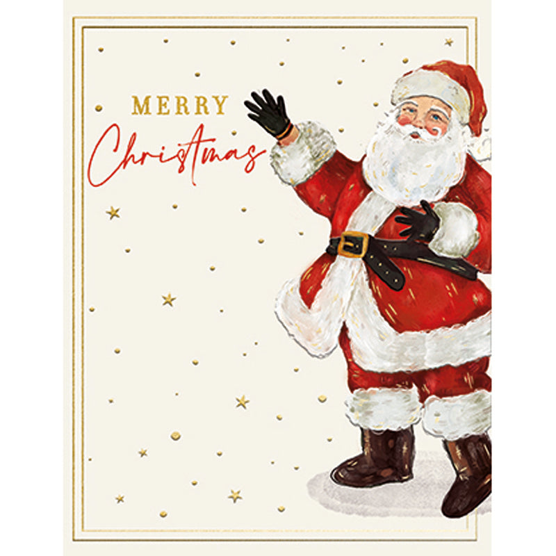 Ling Design Luxe Cards - Father Christmas (Pack of 10)