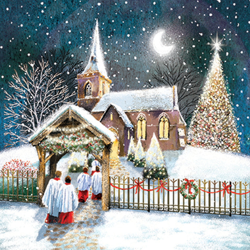 Ling Design Small Deluxe Cards - Journey To Church (Pack of 12)