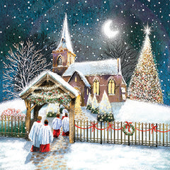 Ling Design Small Deluxe Cards - Journey To Church (Pack of 12)