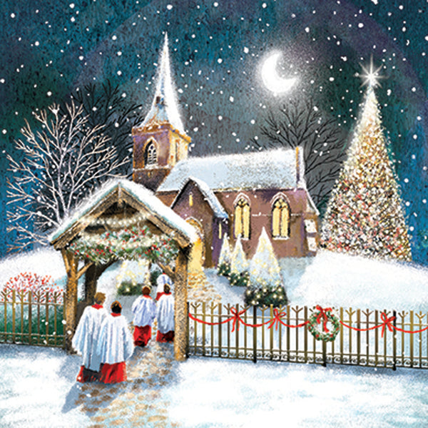 Ling Design Small Deluxe Cards - Journey To Church (Pack of 12)
