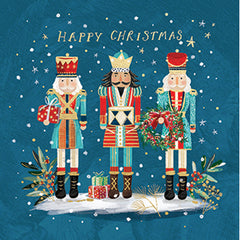 Ling Design Small Premium Cards - Festive Nutcracker (Pack of 10)