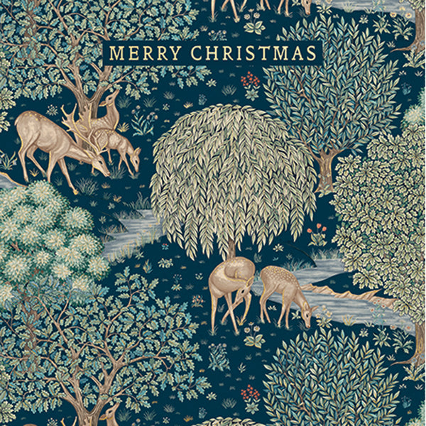 Ling Design with Morris & Co Cards - The Brook & Bird (Pack of 8)