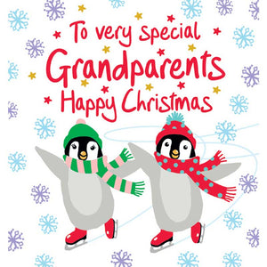 Lucilla Lavender Grandparents Christmas Card