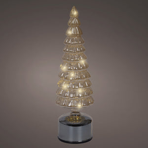 Lumineo LED Rotating Glass Tree
