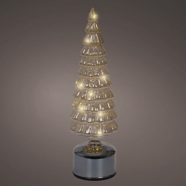 Lumineo LED Rotating Glass Tree