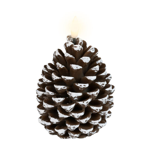 Lumineo LED Wax Pinecone Candle