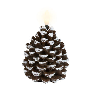 Lumineo LED Wax Pinecone Candle
