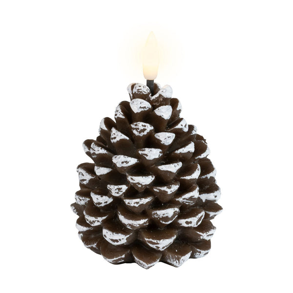 Lumineo LED Wax Pinecone Candle