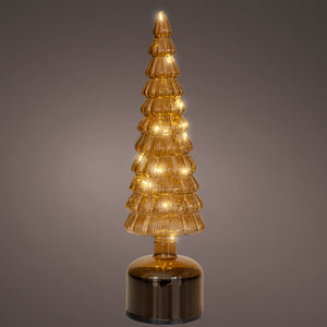Lumineo LED Rotating Glass Tree