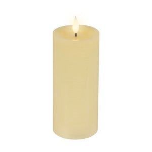 Lumineo Realistic LED Candle with Wax Pit