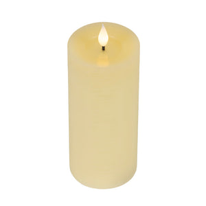 Lumineo Realistic LED Candle with Wax Pit