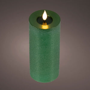 Lumineo Realistic LED Candle with Wax Pit