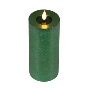Lumineo Realistic LED Candle with Wax Pit