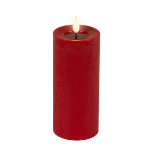 Lumineo Realistic LED Candle with Wax Pit