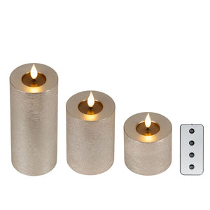 Lumineo Realistic LED Candle Set