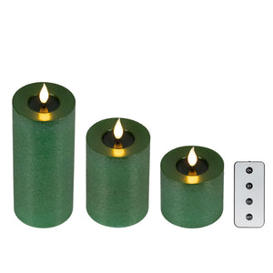 Lumineo Realistic LED Candle Set