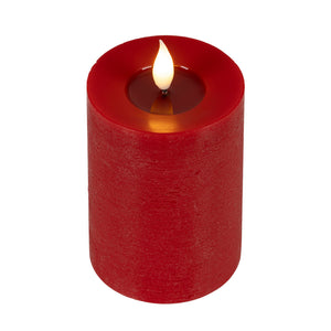 Lumineo Realistic LED Candle with Wax Pit