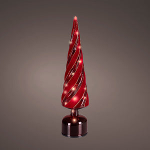 Lumineo LED Rotating Candy Cane Twist Tree