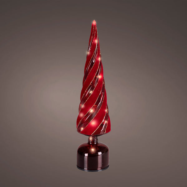 Lumineo LED Rotating Candy Cane Twist Tree