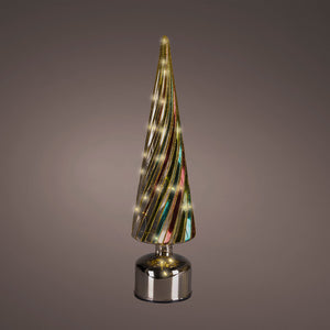 Lumineo LED Rotating Candy Cane Twist Tree