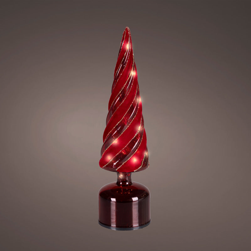 Lumineo LED Rotating Candy Cane Twist Tree