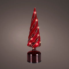 Lumineo LED Rotating Candy Cane Twist Tree