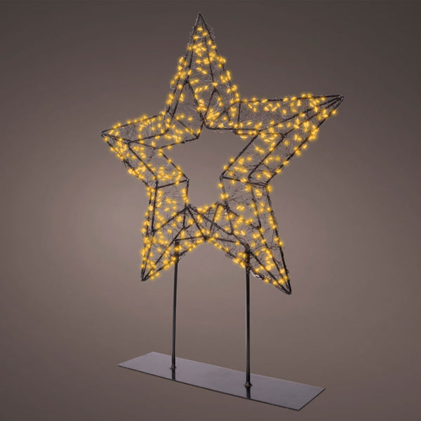 Lumineo Classic Warm LED Star on Stand