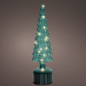 Lumineo LED Rotating Glass Tree