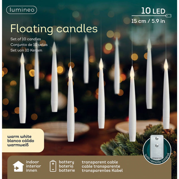 Lumineo Floating Candles (Pack of 10)