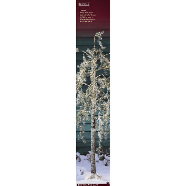 Lumineo Flocked Weeping Cedar