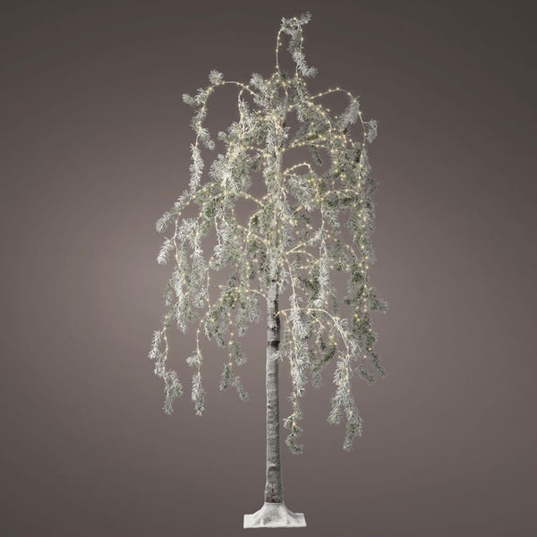 Lumineo Flocked Weeping Cedar