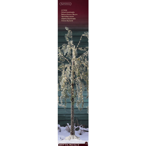 Lumineo Flocked Weeping Cedar