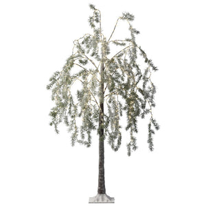 Lumineo Flocked Weeping Cedar