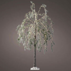 Lumineo Flocked Weeping Cedar