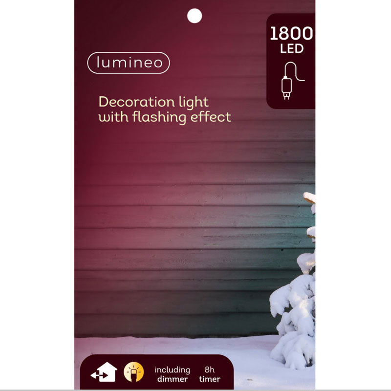 Lumineo Gold LED Cone Tree