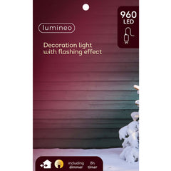 Lumineo Gold LED Cone Tree