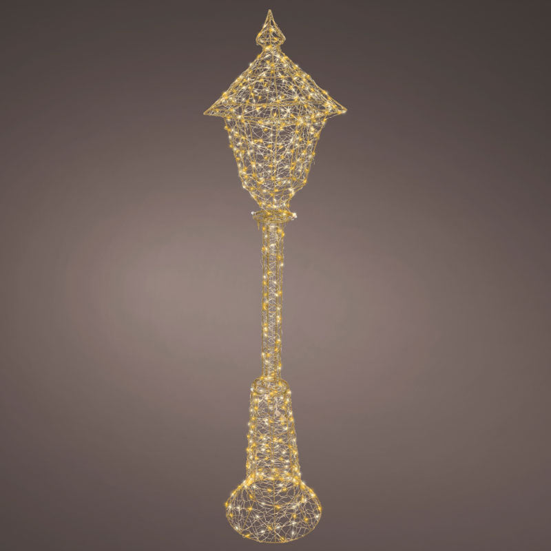 Lumineo Gold LED Lamp Post