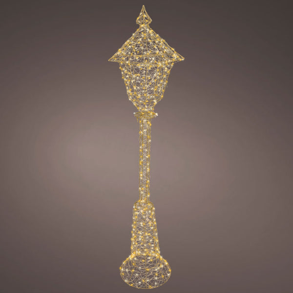 Lumineo Gold LED Lamp Post