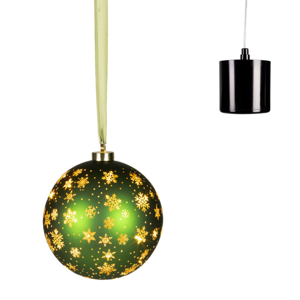 Lumineo Micro LED Rotating Green Ball