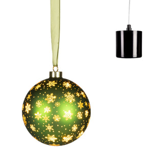 Lumineo Micro LED Rotating Green Ball