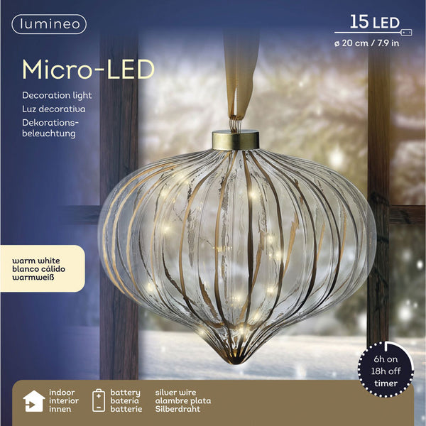 Lumineo Micro LED Hanging Onion