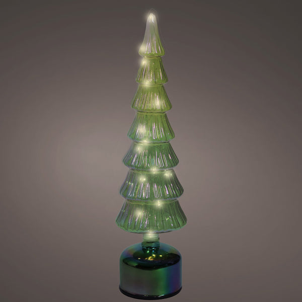 Lumineo LED Rotating Glass Tree