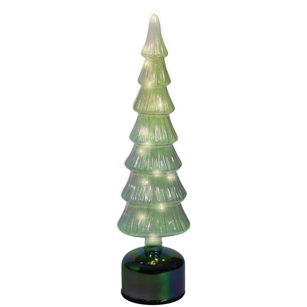 Lumineo LED Rotating Glass Tree