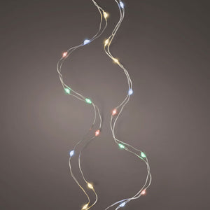 Lumineo Micro Wire String Lights multi coloured