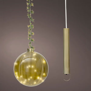 Lumineo Micro LED Misty Ball with Foliage Detail