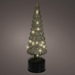 Lumineo LED Rotating Glass Tree